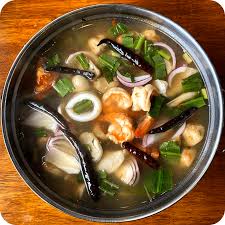 ต้มยำรวมมิตรทะเล