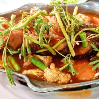 แกงส้มแป๊ะซะปลากระพง