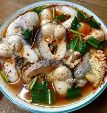 ต้มยำปลาช่อน